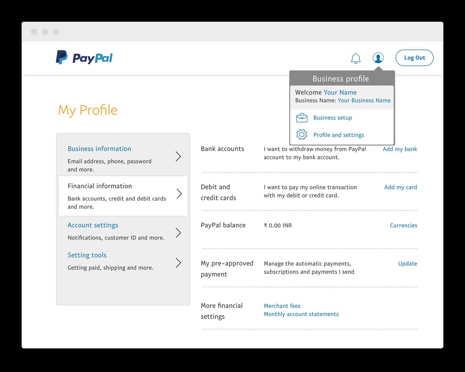 Paypal бизнес аккаунт регистрация 1